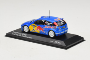 Ford Focus WRC #2 R. Baumgartner / B. Wichs Red Bull Rally Austria 2001 Minichamps 1:43 430008907 Metal — zdjęcie 3 z 5