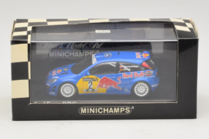 Ford Focus WRC #2 R. Baumgartner / B. Wichs Red Bull Rally Austria 2001 Minichamps 1:43 430008907 Metal — zdjęcie 5 z 5