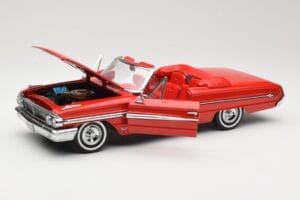 Ford Galaxie 500 Kabriolet Czerwony Sun Star 1:18 1420 Metal — zdjęcie 2 z 8