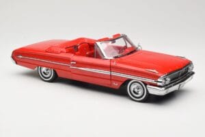 Ford Galaxie 500 Kabriolet Czerwony Sun Star 1:18 1420 Metal — zdjęcie 6 z 8