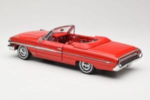 Ford Galaxie 500 Kabriolet Czerwony Sun Star 1:18 1420 Metal — zdjęcie 7 z 8