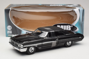 Ford Galaxie 500 Men in Black 3 Movie GreenLight 1:18 015301 Metal — zdjęcie 6 z 6