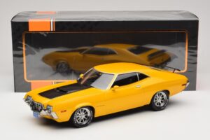 Ford Gran Torino Sport Żółty IXO 1:18 18CMC186 Metal — zdjęcie 6 z 6