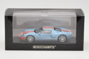 Ford GT Gulf Minichamps 1:43 400084202 Metal — zdjęcie 4 z 4
