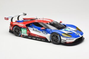 Ford GT GTE #68 D. Muller / J. Hand / S. Bourdais Chip Ganassi Racing LMGTE Pro 24 Hours of Le Mans 2016 Winner Minichamps 1: — zdjęcie 4 z 6