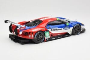 Ford GT GTE Chip Ganassi UK #66 O. Pla / S. Mucke / B. Johnson 24 Hours of Le Mans 2016 Minichamps 1:18 155168666 Metal — zdjęcie 2 z 6