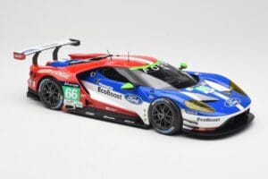 Ford GT GTE Chip Ganassi UK #66 O. Pla / S. Mucke / B. Johnson 24 Hours of Le Mans 2016 Minichamps 1:18 155168666 Metal — zdjęcie 4 z 6