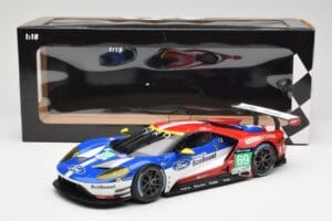 Ford GT GTE Chip Ganassi USA #69 R. Briscoe / R. Westbrook / S. Dixon 24 Hours of Le Mans 2016 Minichamps 1:18 155168669 Meta — zdjęcie 6 z 6