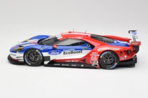 Ford GT #68 D. Muller / J. Hand / S. Bourdais LMGTE Pro Winner 24 Hours of Le Mans 2016 Minichamps 1:18 4012138143098 Metal — zdjęcie 3 z 6