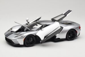 Ford GT Srebrny Maisto 1:18 31384 Metal — zdjęcie 2 z 8
