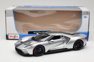 Ford GT Srebrny Maisto 1:18 31384 Metal — zdjęcie 8 z 8