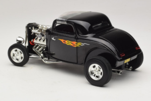 Ford Hot Rod Czarny Rydell High Grease ERTL 1:18 36602 Metal — zdjęcie 5 z 6