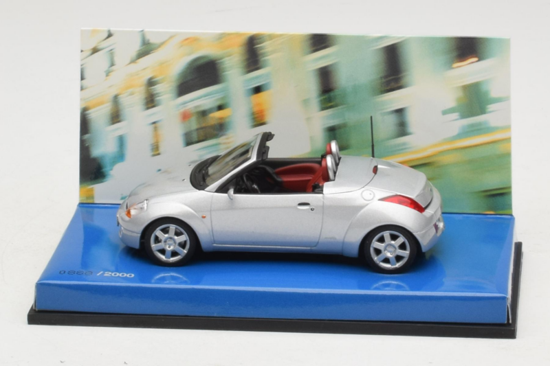 Ford Ka Kabriolet Srebrny Minichamps 1:43 403086434 Metal