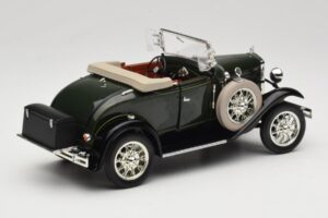 Ford Model A Ciemnozielony Motor City 1:18 20003 Metal — zdjęcie 3 z 8