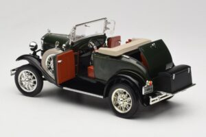 Ford Model A Ciemnozielony Motor City 1:18 20003 Metal — zdjęcie 5 z 8