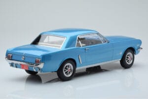 Ford Mustang Coupe Turkusowy Norev 1:18 182800 Metal — zdjęcie 2 z 6