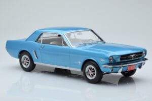 Ford Mustang Coupe Turkusowy Norev 1:18 182800 Metal — zdjęcie 4 z 6
