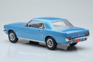 Ford Mustang Coupe Turkusowy Norev 1:18 182800 Metal — zdjęcie 5 z 6