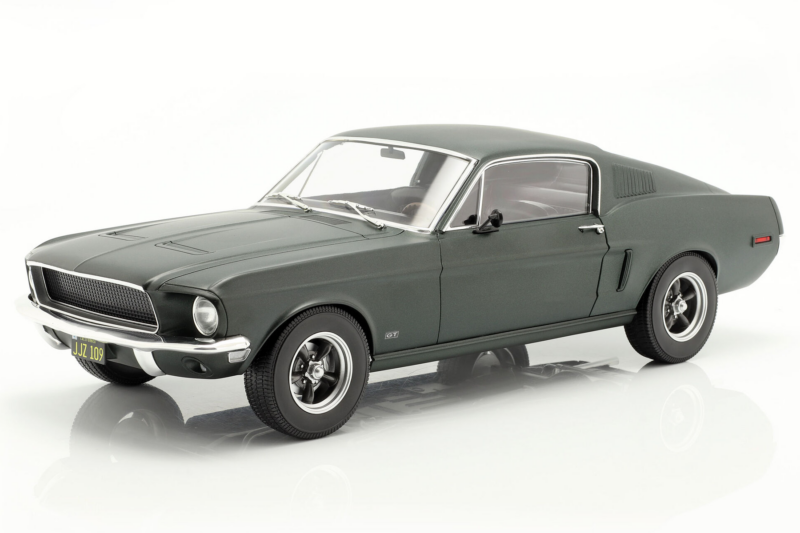 Ford Mustang Fastback Satin Green Metallic Norev 1:12 122702 Metal
