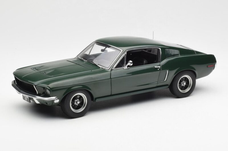 Ford Mustang GT Bullitt Zielony AUTOart 1:18 72812 Metal