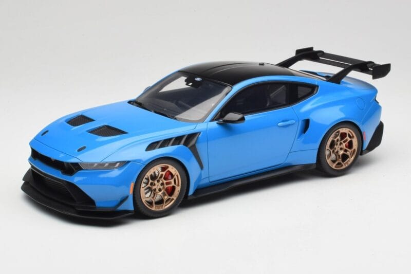 Ford Mustang GTD Antimatter Blue Metallic GT Spirit 1:18 GT473 Żywica