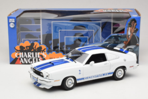 Ford Mustang II Cobra II Charlie's Angels Movie Greenlight 1:18 12880 Metal — zdjęcie 8 z 8
