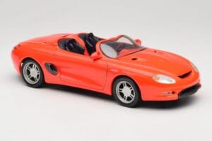 Ford Mustang Mach III Concept Pomarańczowy Maisto 1:18 50232 Metal — zdjęcie 6 z 8