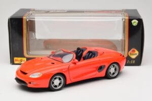 Ford Mustang Mach III Concept Pomarańczowy Maisto 1:18 50232 Metal — zdjęcie 8 z 8