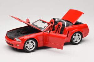 Ford Mustang S197 GT Kabriolet Czerwony Beanstalk Group 1:18 FOR10016R Metal — zdjęcie 2 z 8