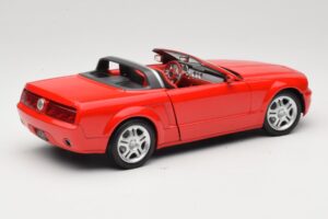 Ford Mustang S197 GT Kabriolet Czerwony Beanstalk Group 1:18 FOR10016R Metal — zdjęcie 3 z 8