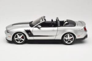 Ford Mustang S197 Roush 427R Kabriolet Srebrny Maisto 1:18 31669 Metal — zdjęcie 4 z 8