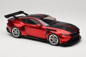 Ford Mustang S650 GTD Dark Red Metallic IXO 1:18 MCG18577 Metal — zdjęcie 4 z 6