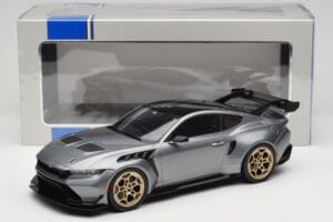 Ford Mustang S650 GTD Metallic Grey IXO 1:18 MCG18576 Metal — zdjęcie 6 z 6