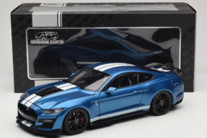 Ford Mustang Shelby GT500 S550 Atlas Blue Metallic IXO 1:18 18RDC244-FO Metal — zdjęcie 8 z 8