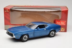 Ford Mustang SportsRoof Niebieski Sun Star 1:18 3612 Metal — zdjęcie 8 z 8