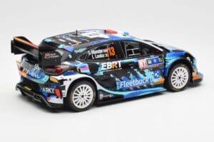 Ford Puma Rally1 #13 G. Munster / L. Louka Rally Central Europe 2023 IXO 1:18 18RMC188 Metal — zdjęcie 2 z 6
