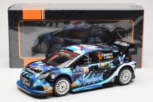 Ford Puma Rally1 #13 G. Munster / L. Louka Rally Central Europe 2023 IXO 1:18 18RMC188 Metal — zdjęcie 6 z 6