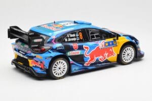 Ford Puma Rally1 #8 O. Tanak / M. Jarveoja 3rd Rally Central Europe 2023 IXO 1:18 18RMC187 Metal — zdjęcie 2 z 6