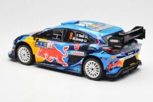 Ford Puma Rally1 #8 O. Tanak / M. Jarveoja 3rd Rally Central Europe 2023 IXO 1:18 18RMC187 Metal — zdjęcie 5 z 6