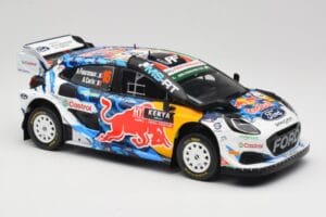 Ford Puma Rally1 WRC M-Sport #16 A. Fourmaux / A. Coria Safari Rally Kenya 2024 IXO 1:18 18RMC207 Metal — zdjęcie 4 z 6