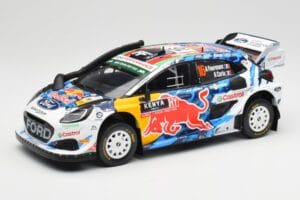 Ford Puma Rally1 WRC M-Sport #16 A. Fourmaux / A. Coria Safari Rally Kenya 2024 IXO 1:18 18RMC207 Metal
