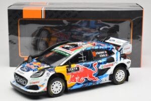 Ford Puma Rally1 WRC M-Sport #16 A. Fourmaux / A. Coria Safari Rally Kenya 2024 IXO 1:18 18RMC207 Metal — zdjęcie 6 z 6