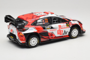 Ford Puma Rally1 WRC #22 M-Sport Ford World Rally Team M. Sesks / R. Francis Rally Poland 2024 IXO 1:18 18RMC215 Metal — zdjęcie 2 z 6