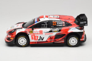 Ford Puma Rally1 WRC #22 M-Sport Ford World Rally Team M. Sesks / R. Francis Rally Poland 2024 IXO 1:18 18RMC215 Metal — zdjęcie 3 z 6