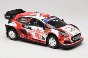 Ford Puma Rally1 WRC #22 M-Sport Ford World Rally Team M. Sesks / R. Francis Rally Poland 2024 IXO 1:18 18RMC215 Metal — zdjęcie 4 z 6