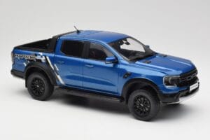 Ford Ranger Raptor Niebieski Metalik MCG 1:18 MCG18455 Metal — zdjęcie 2 z 6