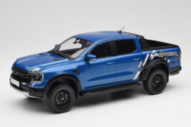 Ford Ranger Raptor Niebieski Metalik MCG 1:18 MCG18455 Metal