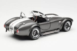 Ford Shelby Cobra 427 S/C Szary Metalik Z Białymi Paskami Kyosho 1:18 08045GRW Metal — zdjęcie 3 z 8