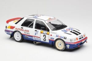 Ford Sierra RS Cosworth 4x4 #3 M. Biasion / T. Siviero Rally Monte Carlo 1992 MCG 1:18 MCG18355R Metal — zdjęcie 4 z 6