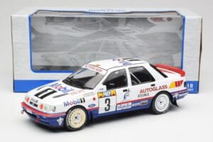 Ford Sierra RS Cosworth 4x4 #3 M. Biasion / T. Siviero Rally Monte Carlo 1992 MCG 1:18 MCG18355R Metal — zdjęcie 6 z 6
